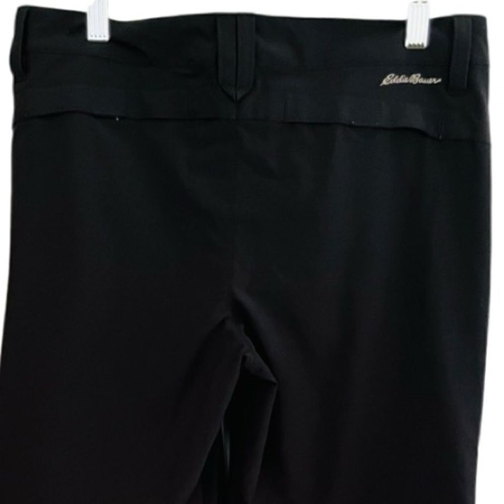 Eddie Bauer black Convertible zip off /to shorts nylon pants size 6. - Picture 3 of 8